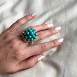 Free people Vintage looking turquoise ring